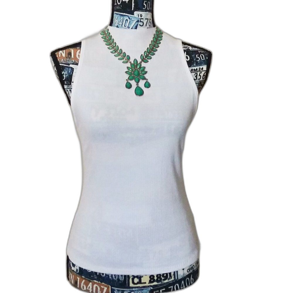 AMRITA SINGH Hamptons Dune Necklace Faceted Boho Bead Drop Statement Jewelry - Picture 4 of 10